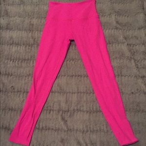 Beyond Yoga High Waisted Hot Pink Pants